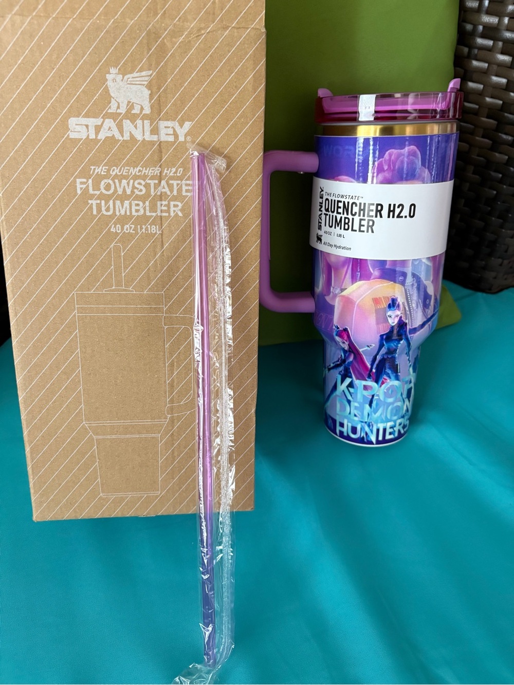 Stanley Purple K-Pop Demon Hunters Tumbler
